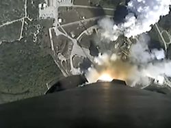 Detik-detik Satelit Merah Putih 2 Membumbung ke Angkasa