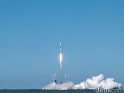 Detik-detik Satelit Merah Putih 2 Membumbung ke Angkasa