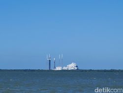 Detik-detik Satelit Merah Putih 2 Membumbung ke Angkasa