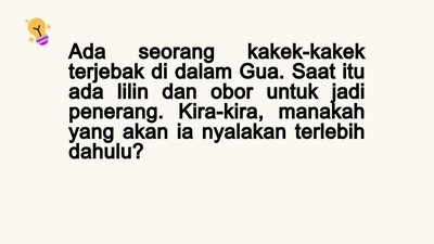 Tes Logika, Buktikan Otak Masih Tokcer Meski Sudah Tanggal Tua