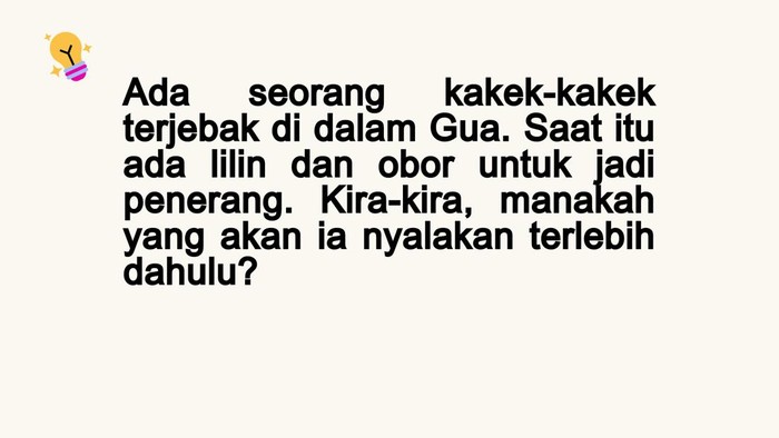 10 Tebak-tebakan untuk Melatih Konsentrasi dan Menguji Kecerdasan