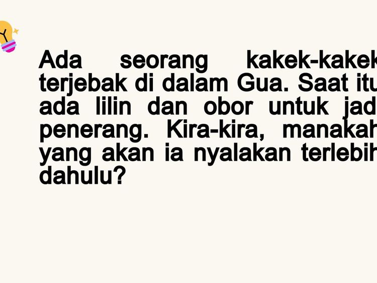 Tes Logika, Buktikan Otak Masih Tokcer Meski Sudah Tanggal Tua