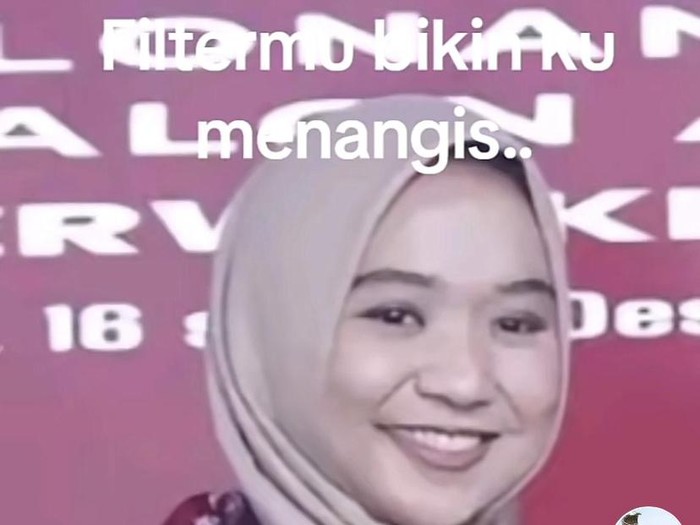 Unggahan video di TikTok tentang Kondang Kusumaning Ayu yang dibanjiri komentar julid netizen.