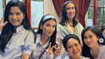 Annisa Pohan Kompak Kulineran Bareng Suami dan Keluarga