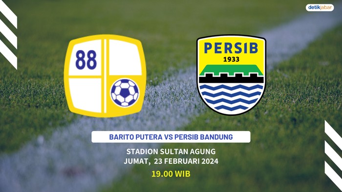 Barito Putera vs Persib Bandung.