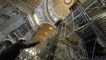 Basilika Monumental di Vatikan Mulai Direstorasi, Begini Potretnya