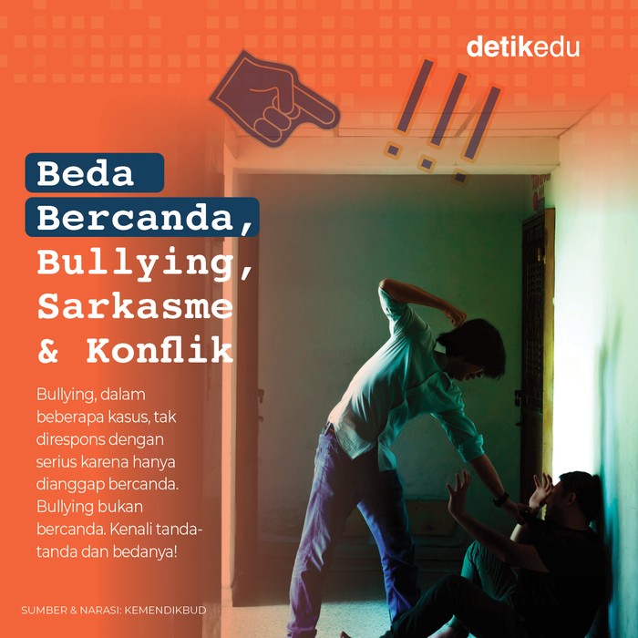 Beda Bercanda, Bullying, Sarkasme, Konflik