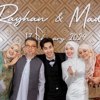 Setelahnya acara dilanjutkan dengan pesta yang mempertemukan kedua belah pihak keluarga. Fifa tampak memiliki darah Timur Tengah dari pihak ibunya. Foto: Instagram