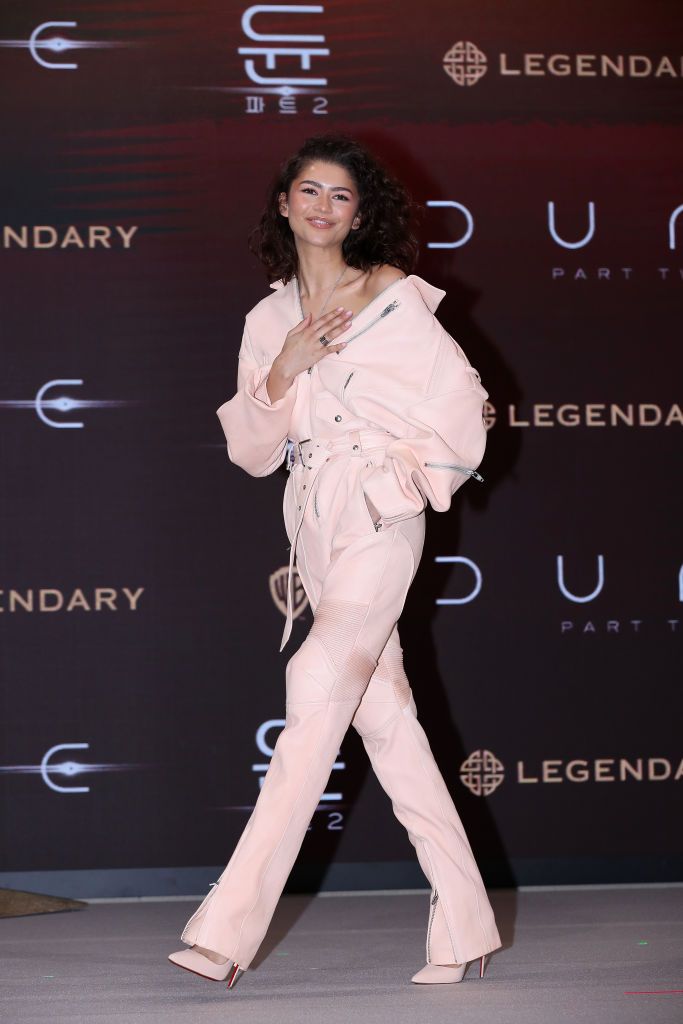 SEOUL, SOUTH KOREA - FEBRUARY 21: Actress Zendaya attends the 