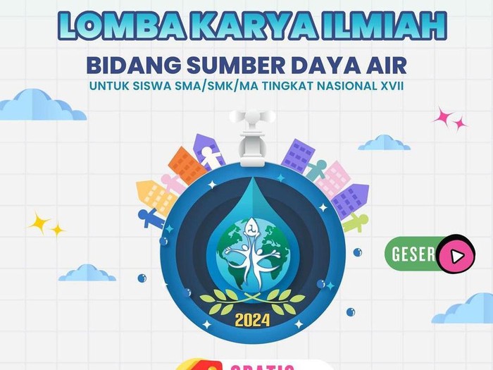 Kementerian PUPR gelar kompetisi Karya Ilmiah tingkat nasional untuk siswa SMA/sederajat, buruan daftar!