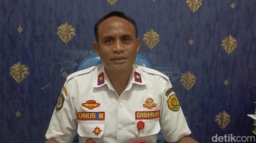 Kepala Dinas Perhubungan Kota Kupang, Bernadinus Mere.