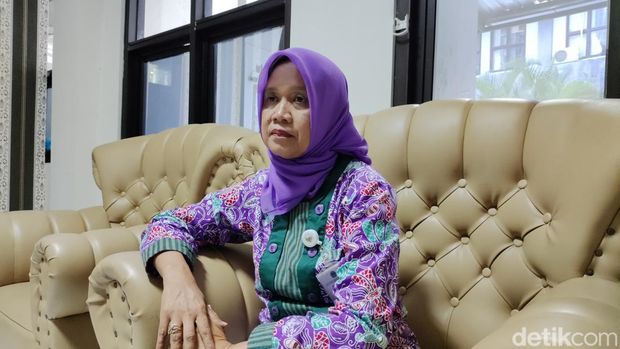 Kepala Dinas Peternakan dan Kesehatan Hewan Gunungkidul, Wibawanti Wulandari, saat ditemui di kantornya, Kamis (22/2/2024)