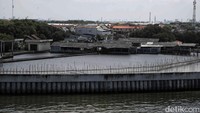 Tanggul ini akan membentang sepanjang 1.664 meter di Pantai Dadap.