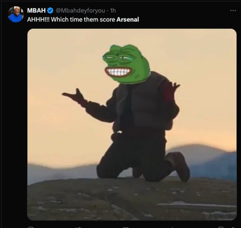 Meme Menohok Arsenal Kalah