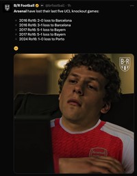 Meme Menohok Arsenal Kalah