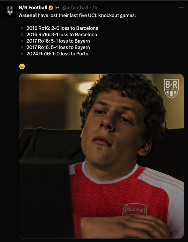 Meme Menohok Arsenal Kalah