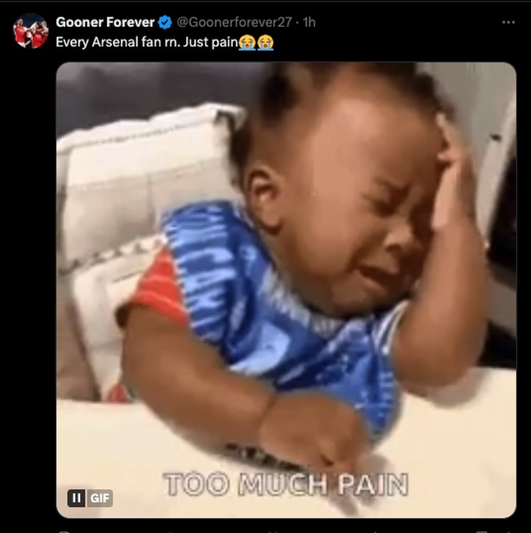 Meme Menohok Arsenal Kalah