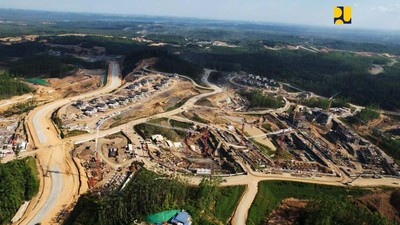 Mengintip Progres Pembangunan Infrastruktur Dasar IKN