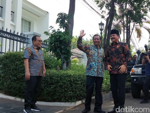 Usai Sowan ke PBNU, Menko Polhukam Hadi Tjahjanto Temui Mahfud Md