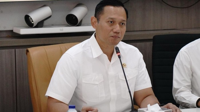 Menteri AHY pimpin rapat perdana di Kementerian ATR/BPN