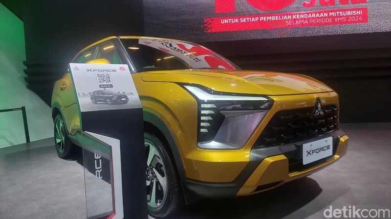 Mitsubishi XForce di IIMS 2024.