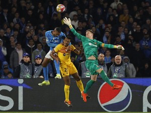 Napoli Vs Barcelona Berakhir 1-1