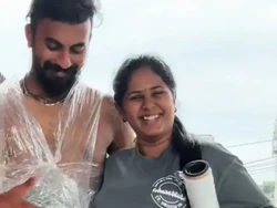 Viral Pria Bungkus Semangka ke Perut Demi Merasakan Hamil, Begini Jadinya