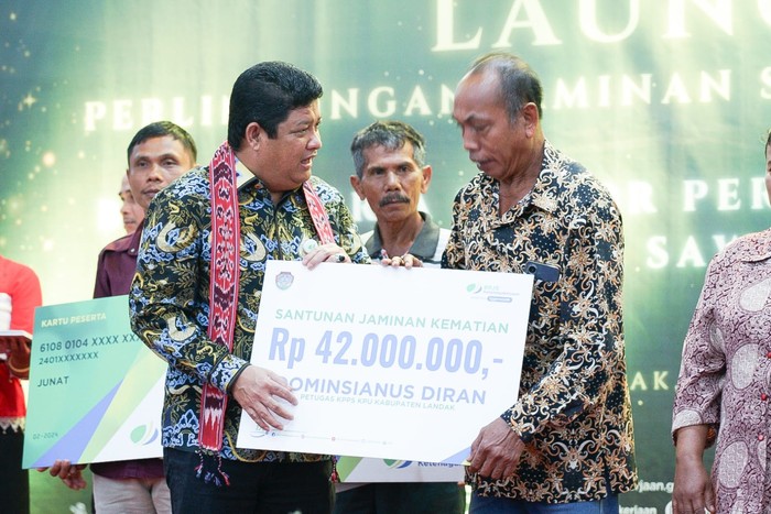 Peserta BPJS Ketenagakerjaan di Landak
