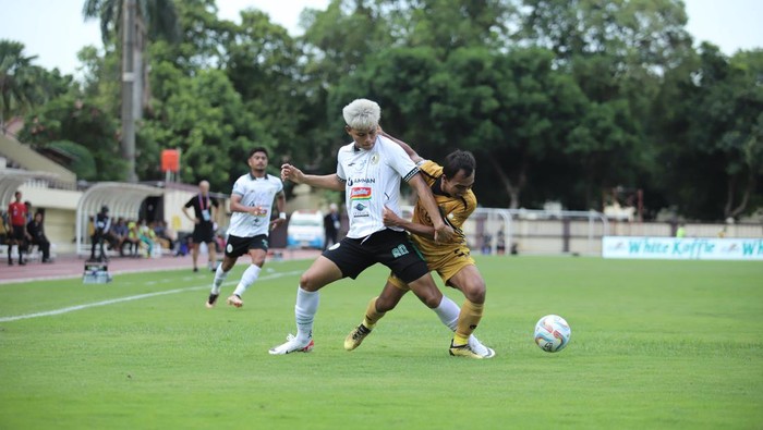 Laga Bhayangkara FC vs PSS Sleman, Kamis (22/2/2024).