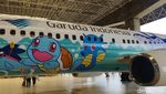 Penampakan Pesawat Pokemon dari Garuda Indonesia yang Menggemaskan