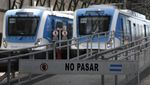 Stasiun Kereta di Argentina Kosong Imbas Mogok Pekerja