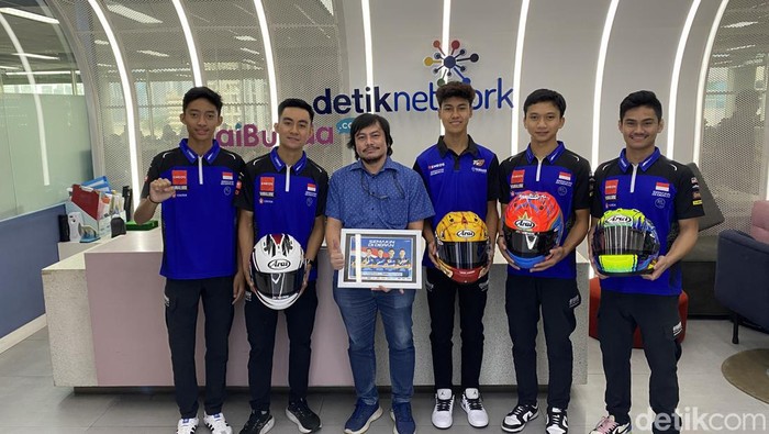 Yamaha Racing Indonesia bersama detikSport (tengah).
