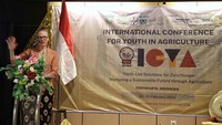 International Conference of Youth in Agriculture (ICYA) berlangsung di UGM, Yogyakarta, Jumat (23/2/2024).