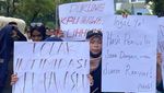 Aksi Pelajar-Mahasiswa Gabungan Dukung Pemilu Damai