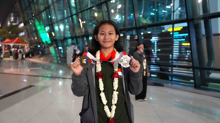 Aldhea Azarina Bharata, Peraih Medali Emas Karate Internasional