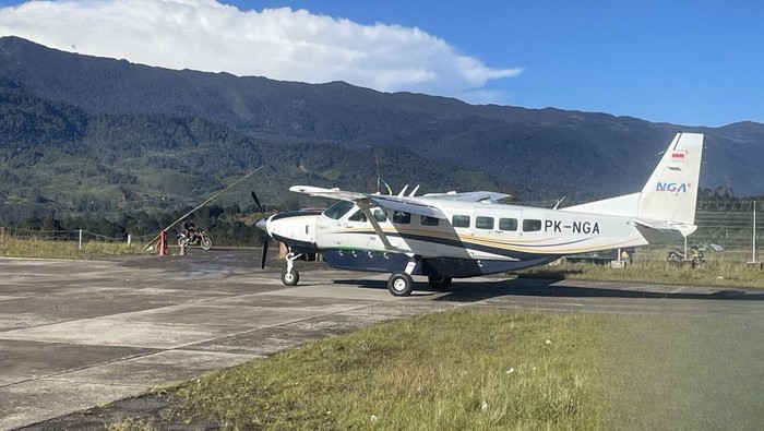 Anggota KKB Alenus Tabuni dipindahkan dari Puncak ke Mimika. Dokumen Istimewa