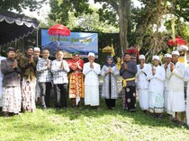 Sambut Hari Suci Nyepi 1946 Caka, Bupati Ikuti Giri Kerti di Kaliurang