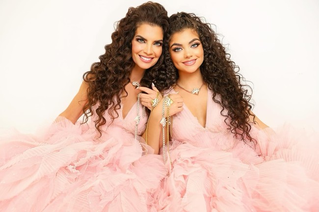 Catherine sering dipuji karena penampilan awet mudanya yang bahkan disandingkan dengan Gabrielle. Tapi ternyata kemiripan mereka tidak selalu menyenangkan bagi sang putri. Foto: Instagram Catherine Galasso-Vigorito