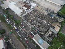 Foto Udara Dampak Kerusakan Akibat Tornado di Sumedang