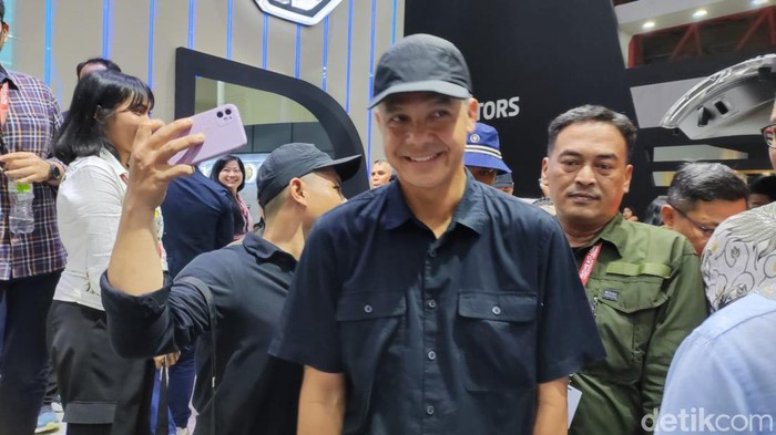 Ganjar Pranowo di IIMS 2024.
