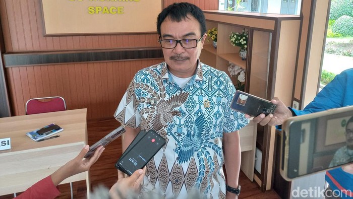 Humas Pengadilan Negeri (PN) Solo Bambang Aryanto, saat ditemui di Kantor PN Solo, Jumat (23/2/2024).