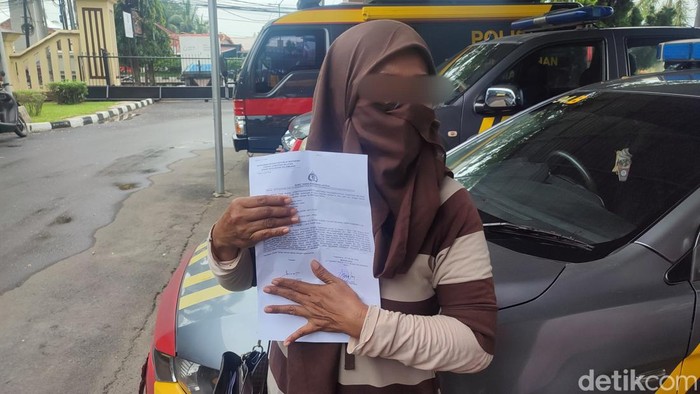 HW yang sudah melaporkan kasus penipuan ganjal ATM di minimarket Palembang.