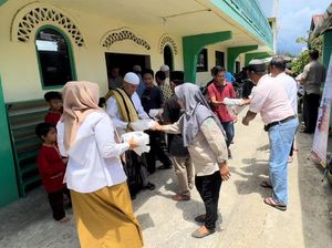 Pemilu Usai, Andre Rosiade Gelar Lagi Jumat Berkah Gerindra di Padang