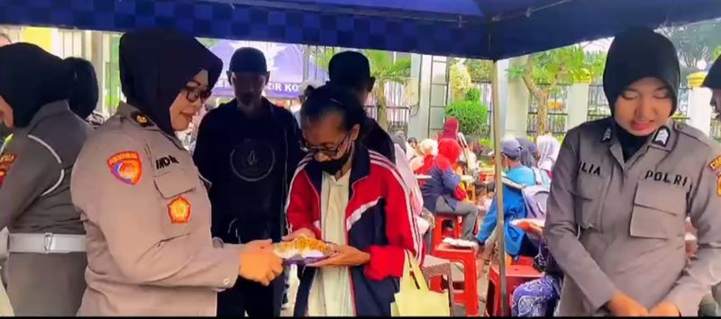 Jumat Berkah Polresta Bogor Kota