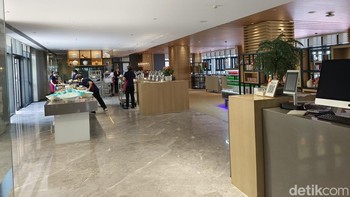 Restoran yang berada di salah satu gedung kantor pusat Vivo yang terpisah dari kantin utamanya. Foto: Virgina Maulita Putri/detikINET