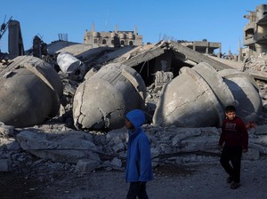 Serangan Udara Israel Sasar Kota Rafah, Tewaskan 7 Orang