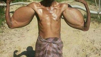 Oto besar tapi badannya kurus kerempeng? Foto: 121clicks