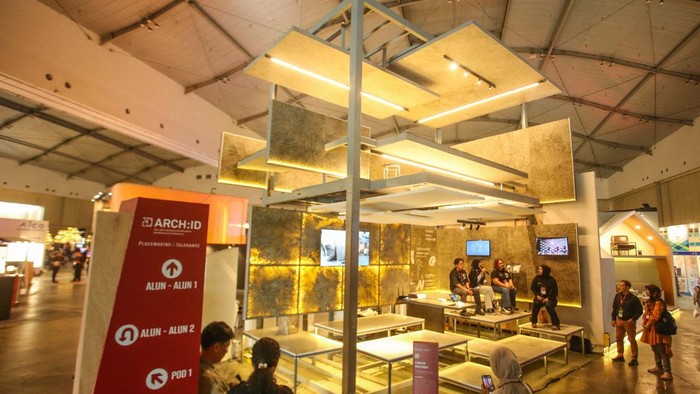 Wijaya Karya Bangunan Gedung Tbk. (WEGE) hadir di Architecture Exhibition and Conference (ARCHD:ID). Mereka menghadirkan paviliun berkonsep keberlanjutan.