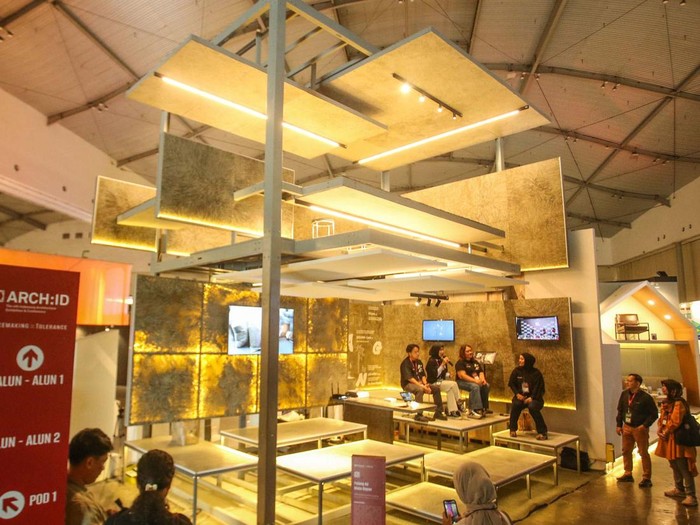 Wijaya Karya Bangunan Gedung Tbk. (WEGE) hadir di Architecture Exhibition and Conference (ARCHD:ID). Mereka menghadirkan paviliun berkonsep keberlanjutan.