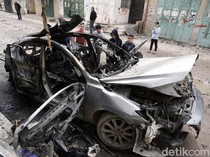 Mobil di Tepi Barat Hancur Diserang Drone Israel
